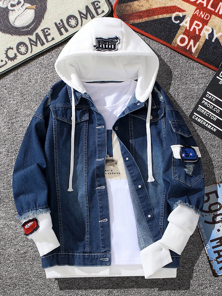 Baseball denim jacket