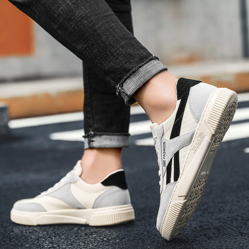 Men's casual men's shoes white shoes