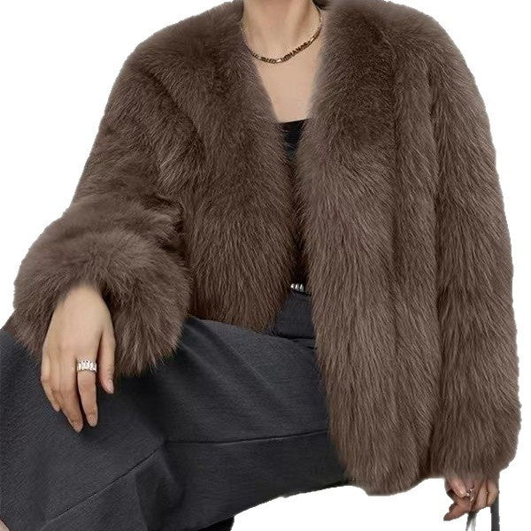 Artificial Fur Coat Short Fashion Women's Wear