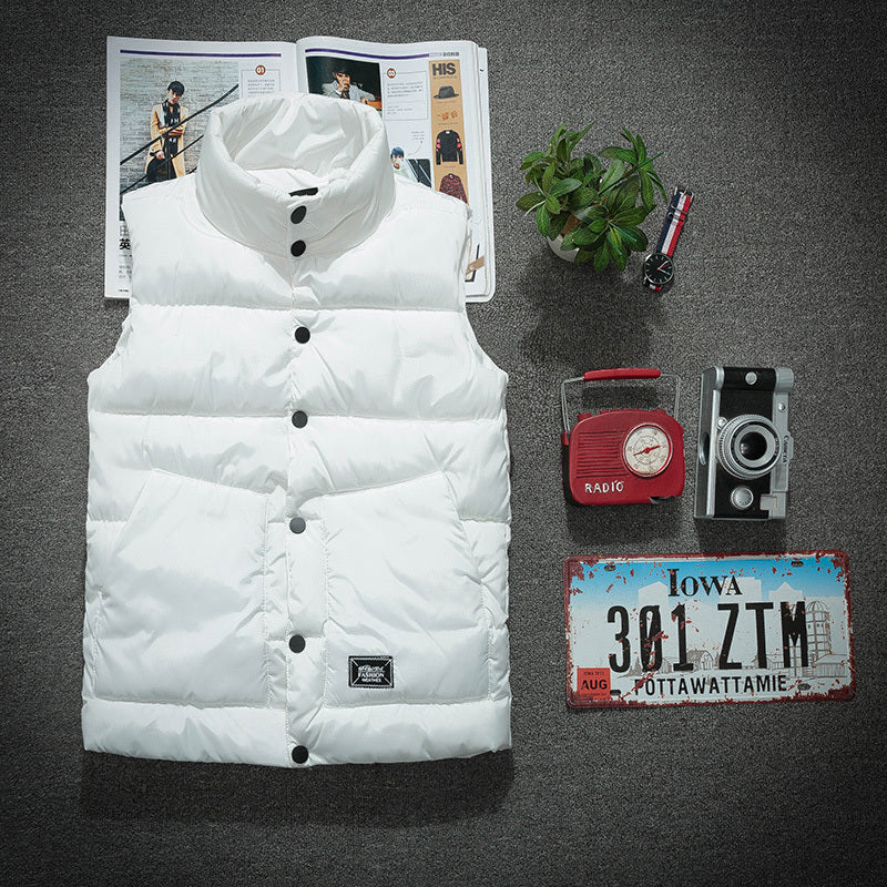 Down cotton vest