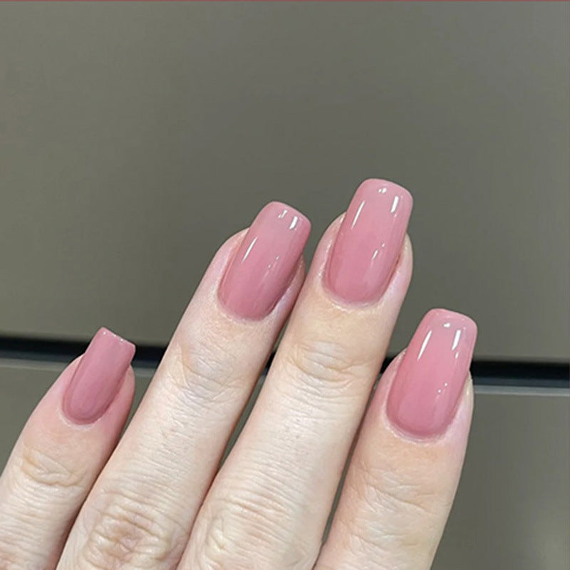 Pure Color Simple Nail Tips Advanced Sense