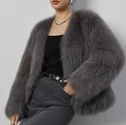 Artificial Fur Coat Short Fashion Women's Wear