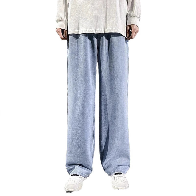 Men's Straight Loose American Design Jeans