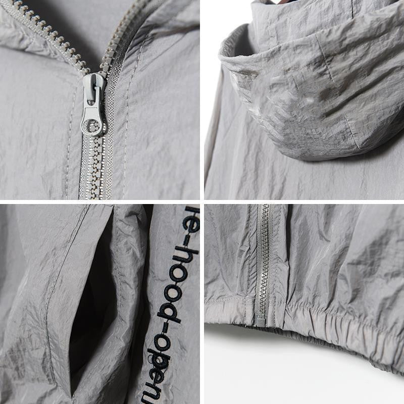 Hooded Boy Summer Sun Protection Jacket