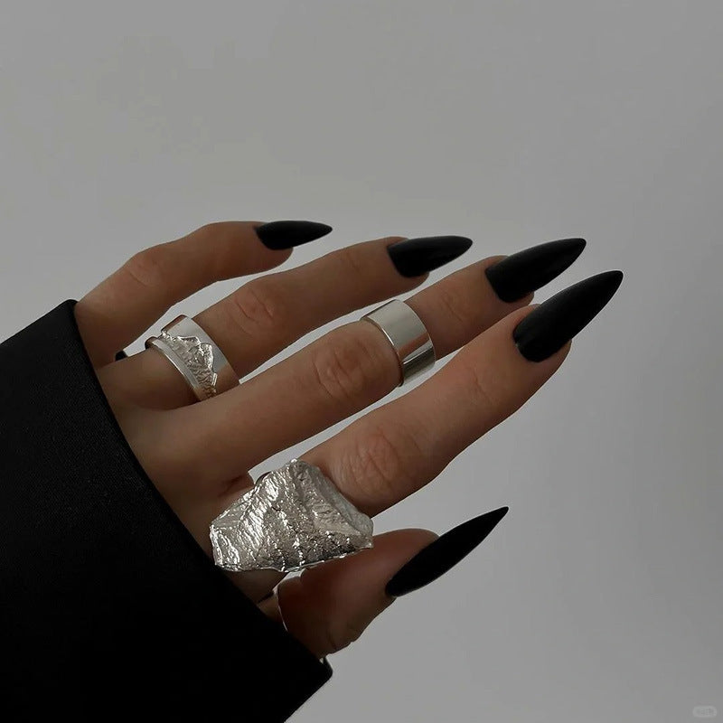 Pure Color Simple Nail Tips Advanced Sense