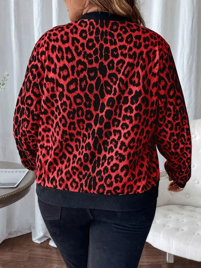 Women's Leopard Print Jacket